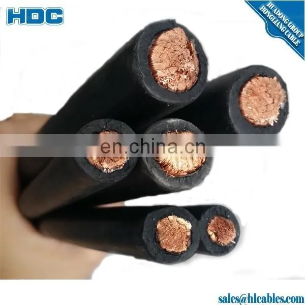 Flexible Copper Conductor 50mm2 Welding Cable/Battery Cable/earth Lead Cable photo-3