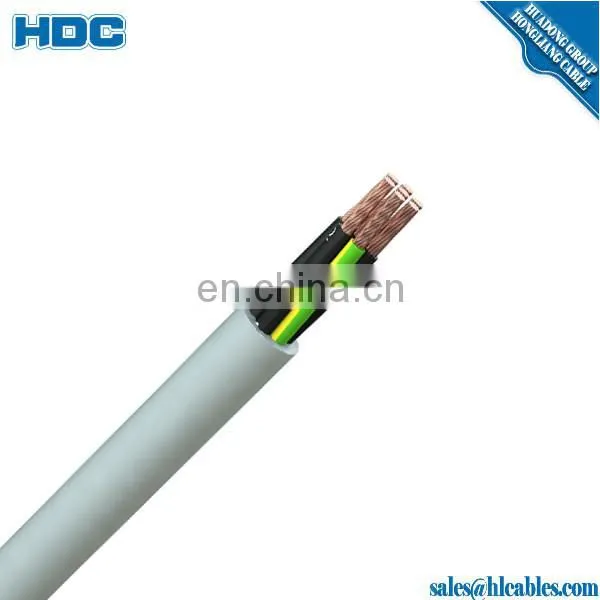H05VV-F H07VV-F Control Cable Flexible Copper PVC Insulation and Sheath Round Gery White 300/500V DIN VDE IEC Standard photo-4