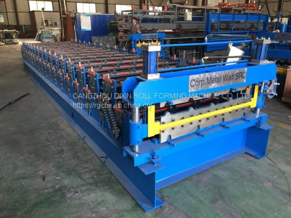 Tr4 Tr5 Tr6 Galvanized Sheet Metal Roof Roll Forming Machine photo-2