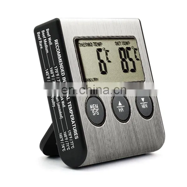 Wireless Smart Remote Digital Cooking Food Meat Thermometer for Grilling Oven Kitchen Smoker BBQ Grill Thermometer With Probe photo-2