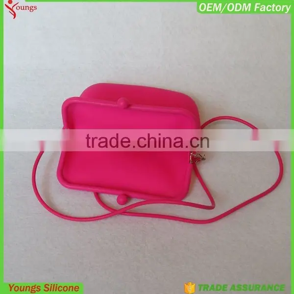 Hottest Sales Custom Silicone Bag Soft Rubber New Design Lady Bag Hand Bag photo-3