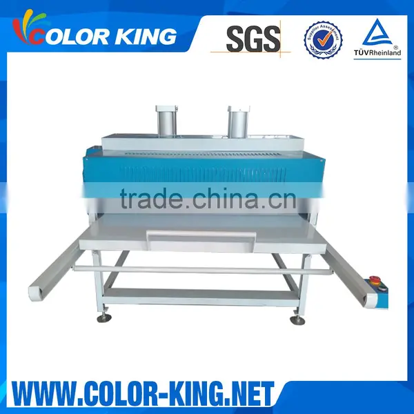 Double Station Automatic Pneumatic Sublimation Large Format Sublimation Heat Press photo-2