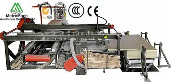 Automatic Woodworking Plywood Panel Adjustable Edge Trimming Cutting Saw photo-5