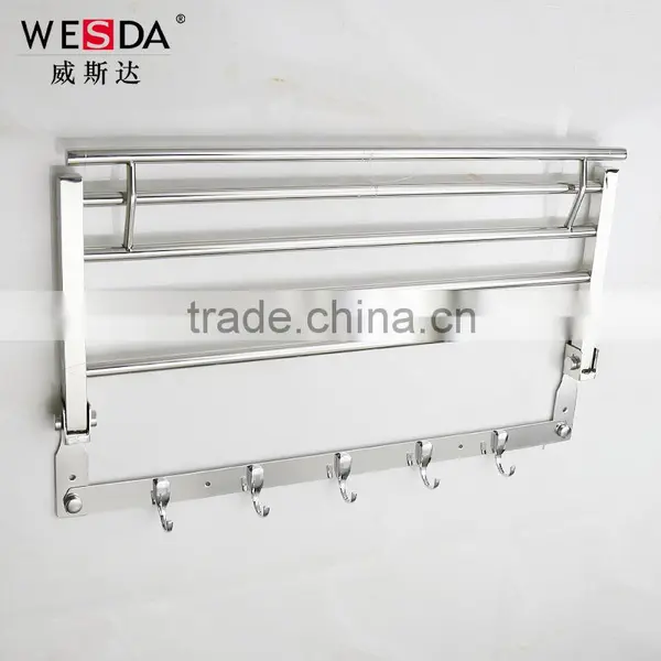 Wesda Decorative Foldable Hotel Style Bathroom Storage Rack 8832 Quality Choice photo-4