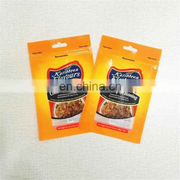 Factory Price Accept Customize Plastic Three Side Seal Bag Can be Sealed Packaging Bags photo-3