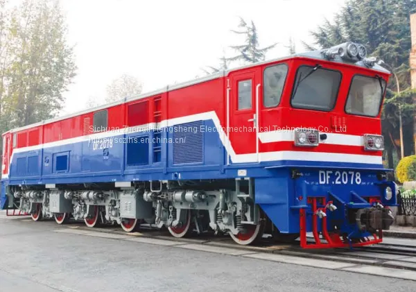 Railway Locomotive Cargo Wagon photo-5