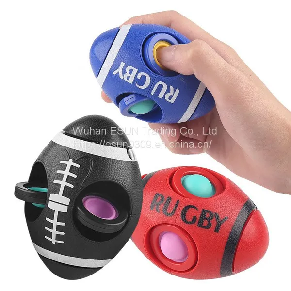 Finger Bubble Toy, Rugby