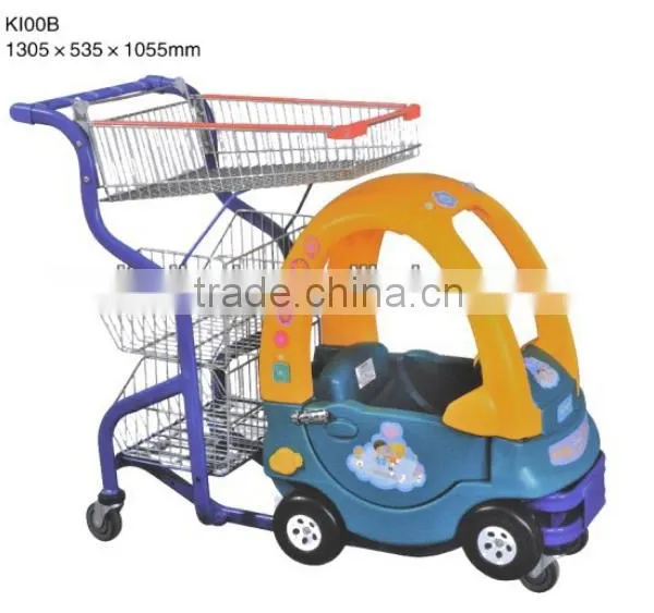 Low Price 100L Unfolding Toy Shopping Trolley for Kids photo-4