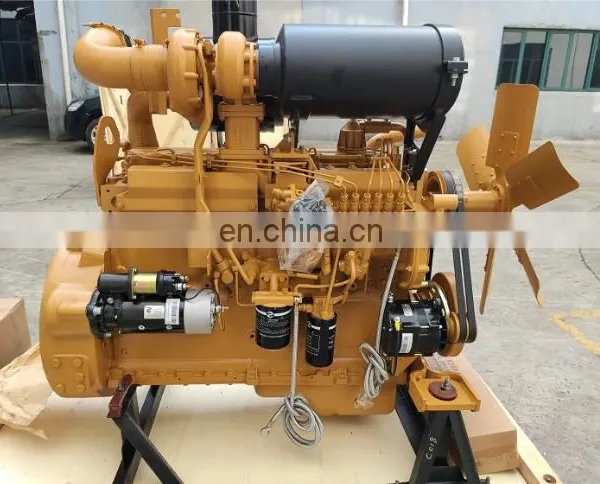 Best Price 6 Cylinders SDEC 3306 Engine 162kw(220hp) Dongfeng Shanghai SC11CB220G2B1 Diesel Engine for Loader photo-4