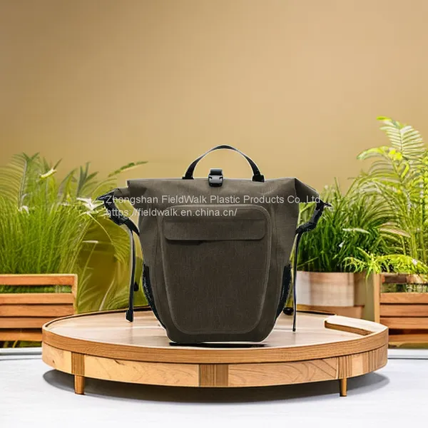 27L Multi-functional Waterproof Bike Pannier Bag Bike Rear Rack Tail 600D Fit Fabric Bike Side Bag photo-5