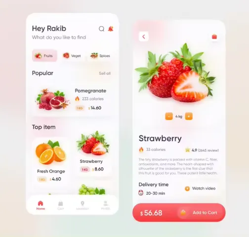 Online Food Delivery Mobile App (Android / IOS) Development Software Development With Custom photo-5