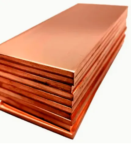 China Low Price 99.99% Copper Cathodes Plates 3mm 5mm 20mm Thickness CW008A Copper Plate Sheets Supplier Price photo-2