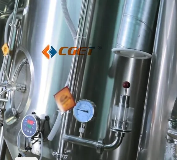 Beer Fermentation Tank With Cooling Jacket for Temperature Stability