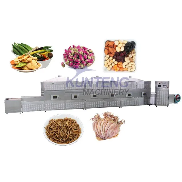 Multifunction Industrial Microwave Dryer Drying Machine for Fast Drying and Sterilization