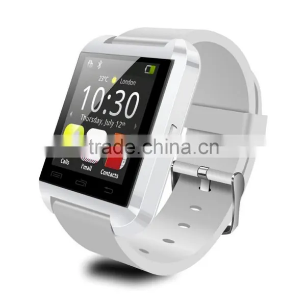 Top Sale Factory Android Smartwatch U8 With Full Functions as Pedometer Sleep Monitor Stopwatch Message Notifications photo-2