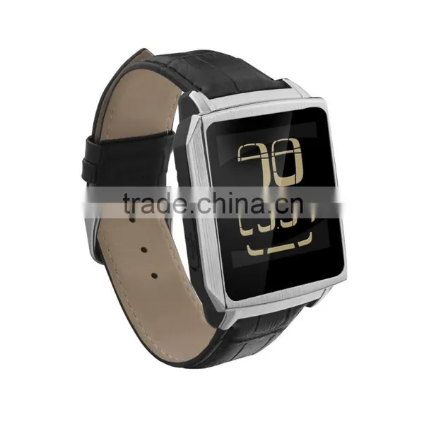 Heart Rate Leather Strap Bluetooth Watch Phone With Luxury Giftbox photo-4