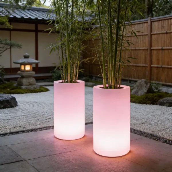 Large Japandi Contemporary Cute Floor Hanging Outdoor Garden Smart Planter Pot Waterproof Home Decoration Flowerpot photo-5