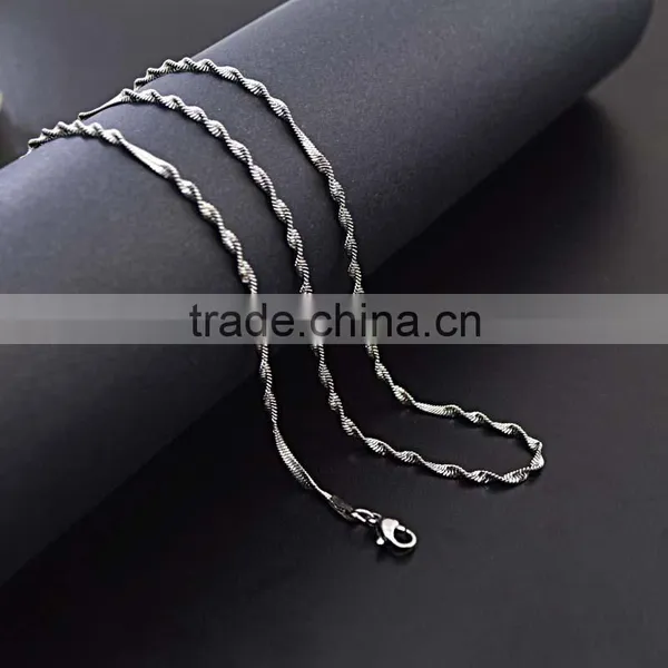 Boy and Girl Necklace Jewelry Chain Stainless Steel Supplier's Choice photo-4