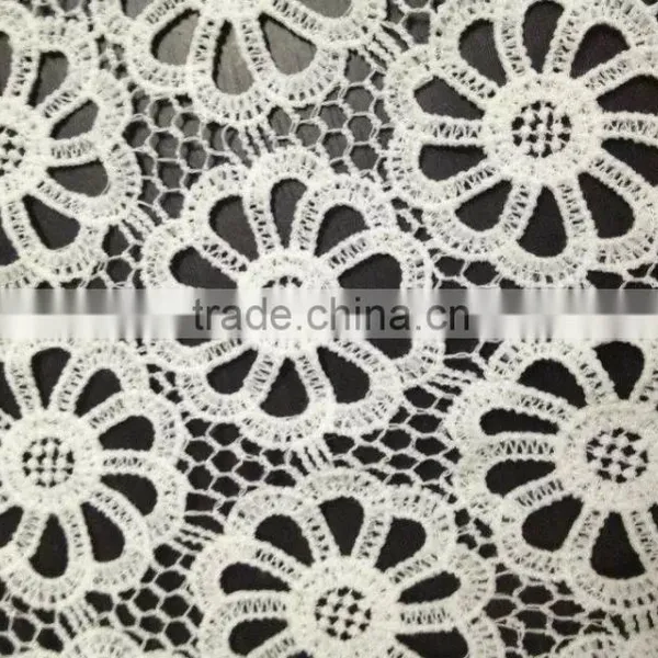 2016 Lace Fabric Accessory Embroidery Milk Silk Full Lace photo-3