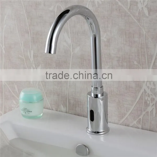 Goose Neck Motion Sensor Faucet Auto Stop Faucet photo-2