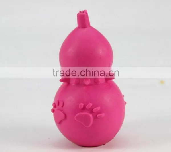 Bottle Gourd Thermoplastic Rubber Pet Toy for Dogs and Cats Chew Dog Supplies photo-5