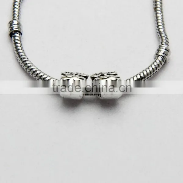Creative New Style Owl Shape Large Hole Beads DIY Anti-Silver Bracelet Beads With Hole Accessories photo-5