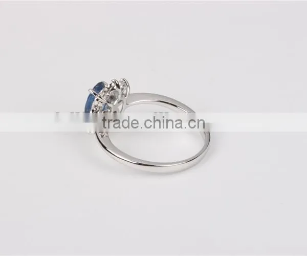 2015 Fashion 18k White Gold Filled Jewelry Ring Manafacturer in Guangzhou photo-5
