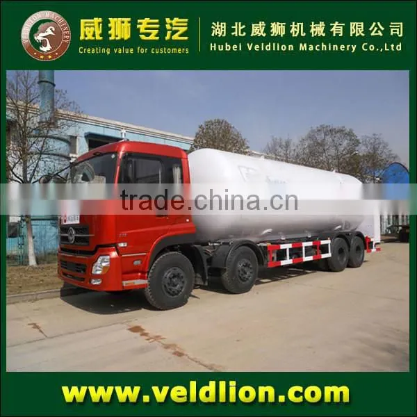 ASME Standardized China Biggest 3axles LPG Bowser Semi Trailer LNG Gas Tanker Propane Tank Trailer 60000 Liters 25ton for Sale