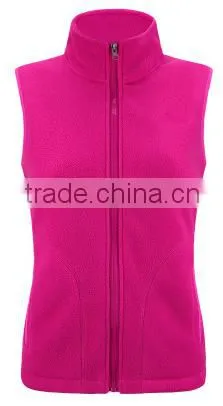 Outdoor Vest Polar Fleece Double Brush Jacket for Women photo-4