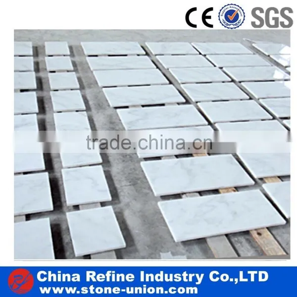 High Polished Decoration Calacatta Royal Grade A White Marble Tiles & Slabs photo-2