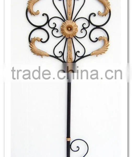 LC-80128 Wholesale Metal Iron Antique Hanging Craft Wall Decor With Tealight Holder photo-2