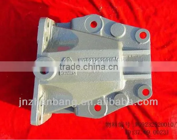 Sinotruk howo spring bracket left WG9232520010