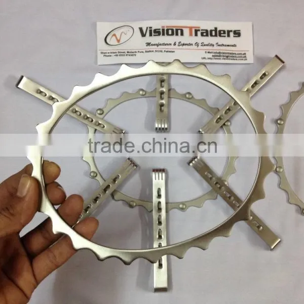 Turner Warwick Abdominal Retractor Oval ,Round All Sizes Available ,with 6 Blades ,all Shapes for Blades Available photo-4