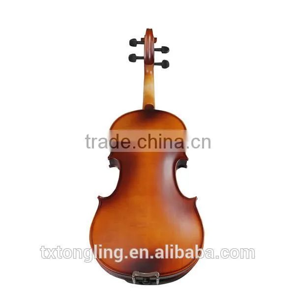 Flamed Matt Violin Pattern Ebony or Jujube Brand Violin 4/4 TL003-3B photo-3