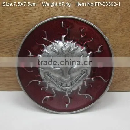 Metal Man 40mm Nickel Plating Military Custom Belt Buckle Manufacturers photo-2