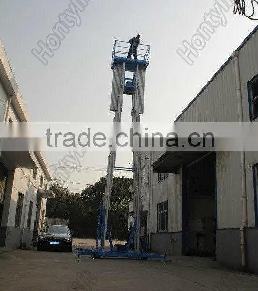 Double Mast Mobile Hydraulic Lifter Machine photo-6