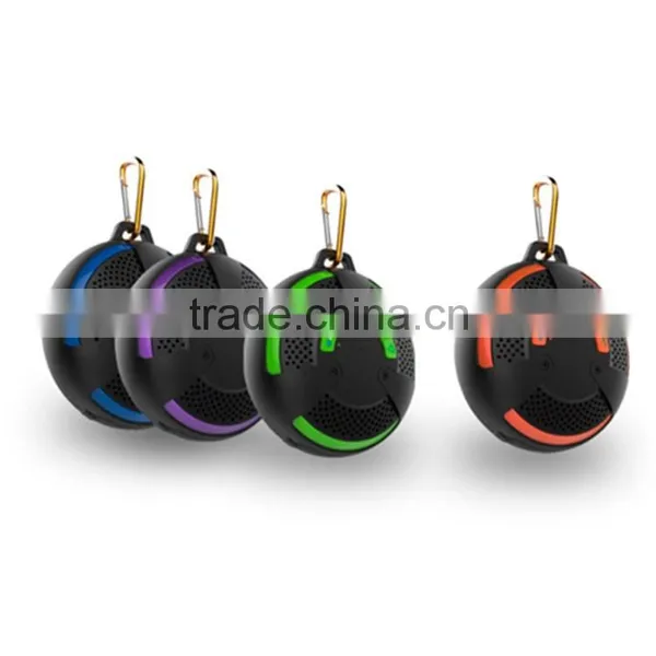 Best Selling IPX6 Waterproof Shower Bluetooth V2.1 Dustproof Bluetooth Speaker for Ourdoor Sprots Quality Choice photo-2