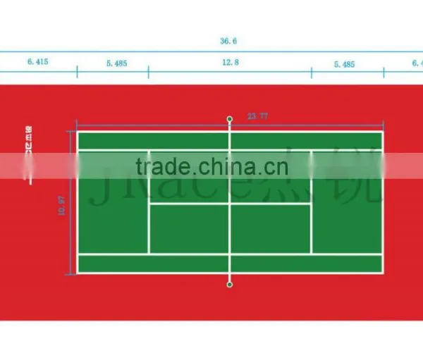 High Wearing Resistance Tennis Court Sports Floor photo-2
