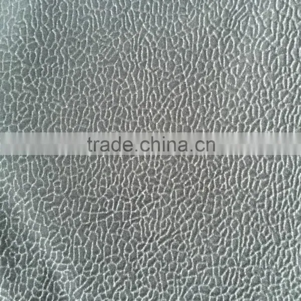 Jiashan Light Flock Spray Design Cheap Sofa Cushion Fabric photo-3