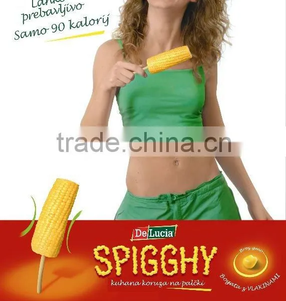 Sweet Corn on Cob as a New Snack