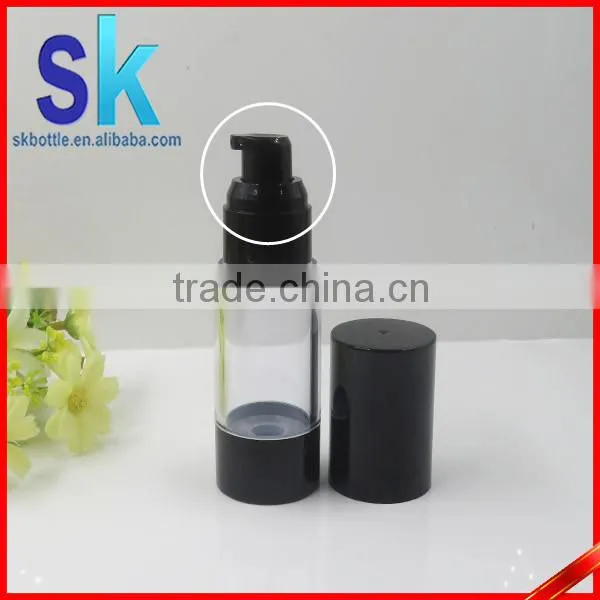 30ml Black Airelss Bottle 1oz Pump Cap Black Airelss Bottle photo-5