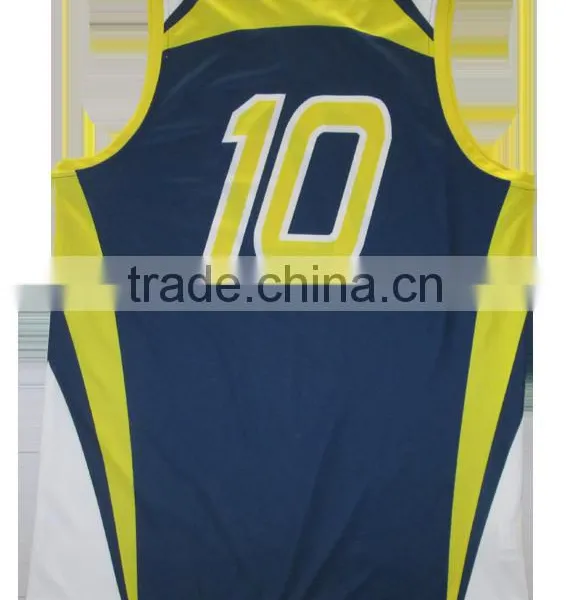 2015 Custom Reversible Full Sublimation Basketball Shirt Quick Dry Jerseys photo-3