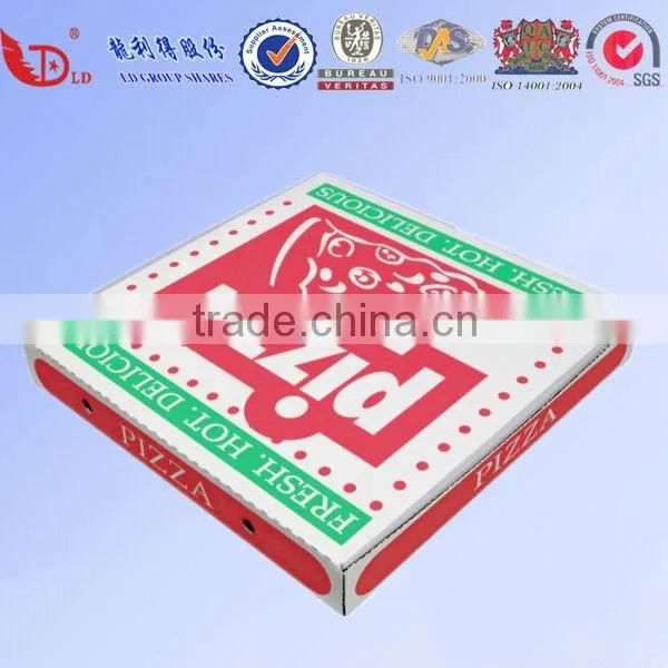 Pizza Box,carton Pizza Box Factory Corrugated Customized Logo Printed Pizza Box photo-2