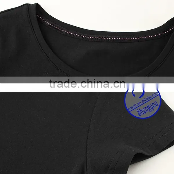 China Supplier Wholesale Custom Women Cheap Blank Tshirt no Lable Supplier's Choice photo-4