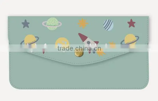 Universe, Cloud, Sun, Fire Balloon, Nylon Wallet,Lady Wallet,Clutch, Pocketbook,Coin Purse photo-4