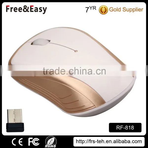 3 Buttons Rubber Wheel Mouse Wireless Laptop Mouse photo-6