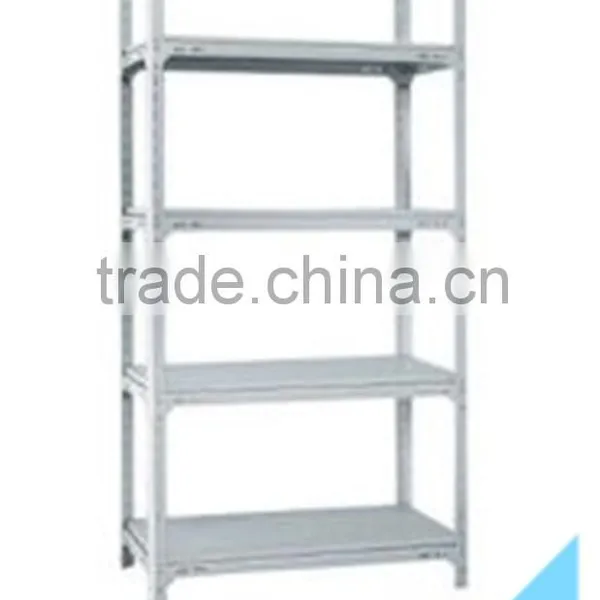 Assembling smart steel storage shelf