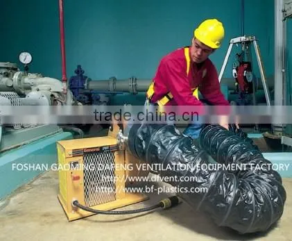 Black PVC Anti Static Conductive Ventilation Duct photo-6