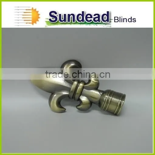 16 19 Copper Satin Stainless Steel Curtain Pole Curtain Accessory With Latest Curtain Designs 2015 photo-2