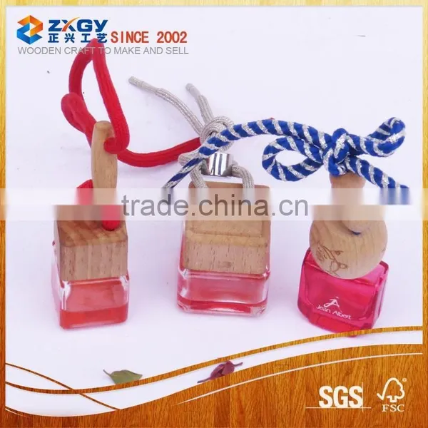 ZX-978 Fashion Wooden Perfume Cap for Car Perfume Bottle photo-4